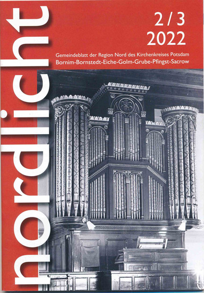 Cover des Nordlicht, Gemeindeblatt der Nordregion
