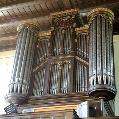 Orgel in der Kirche Bornstedt